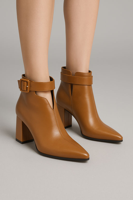 British Pointed Toe High Heel Women&
